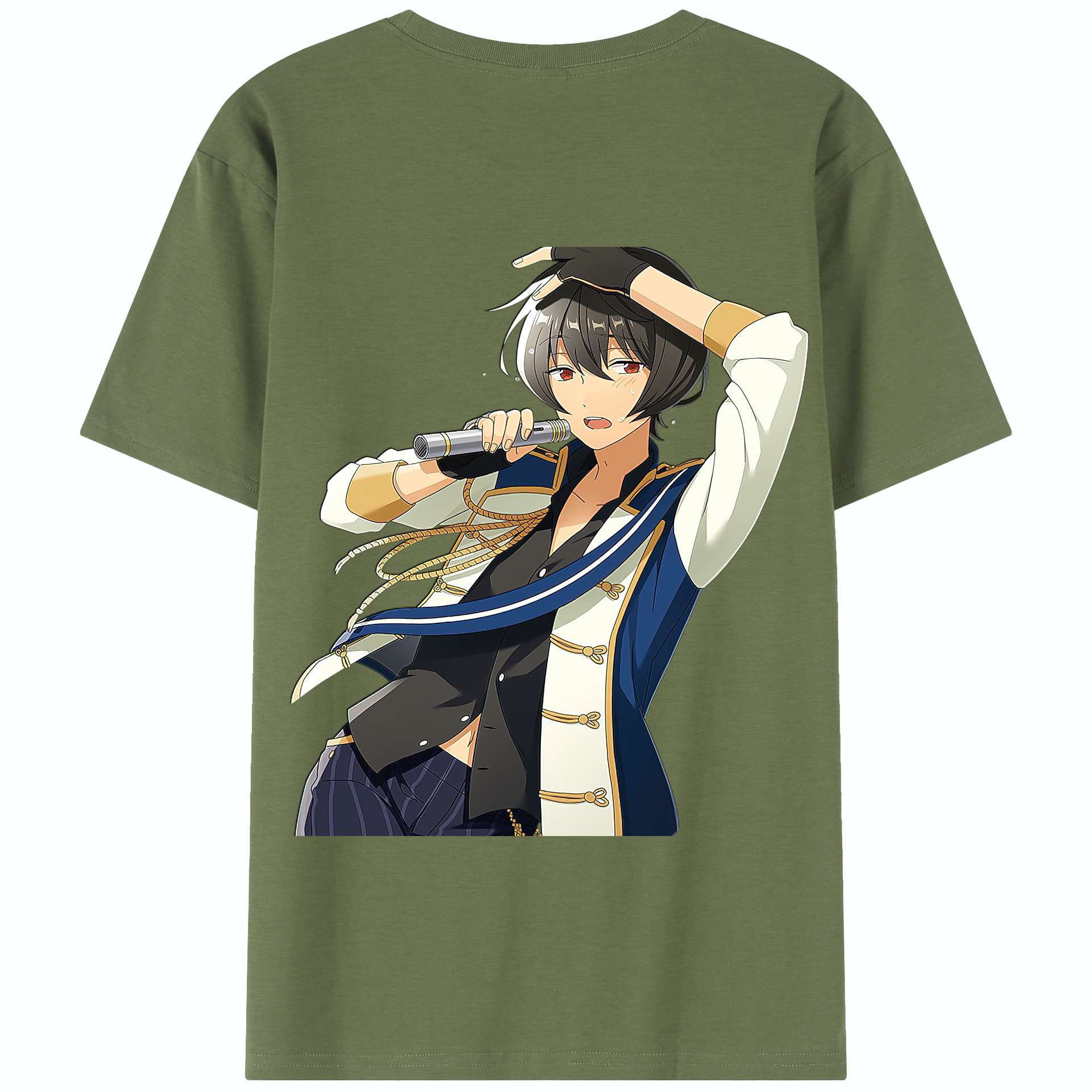（画像用） あんさんぶるスターズ! Ensemble Stars 綿100％半袖Tシャツ（背面プリント）